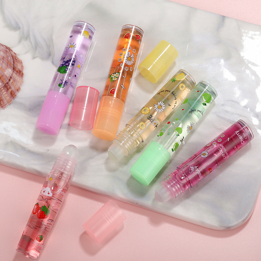 Balsamo per labbra trasparente e incolore, rossetto