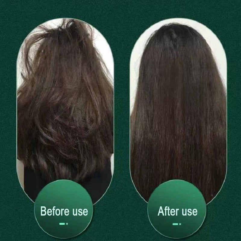 Piastra per capelli 2 in 1, pettine caldo, ferro arricciacapelli a ioni negativi, spazzola elettrica a doppio scopo